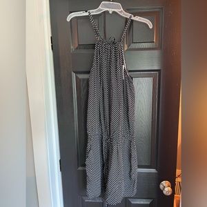 Old Navy black/white romper